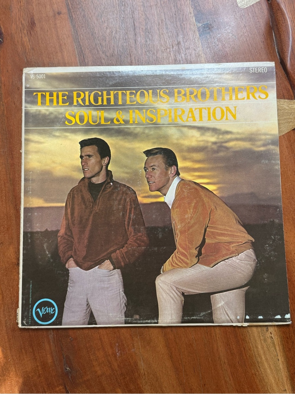 Vintage 1966 The Righteous Brothers "Soul & Inspiration" Vinyl LP Album